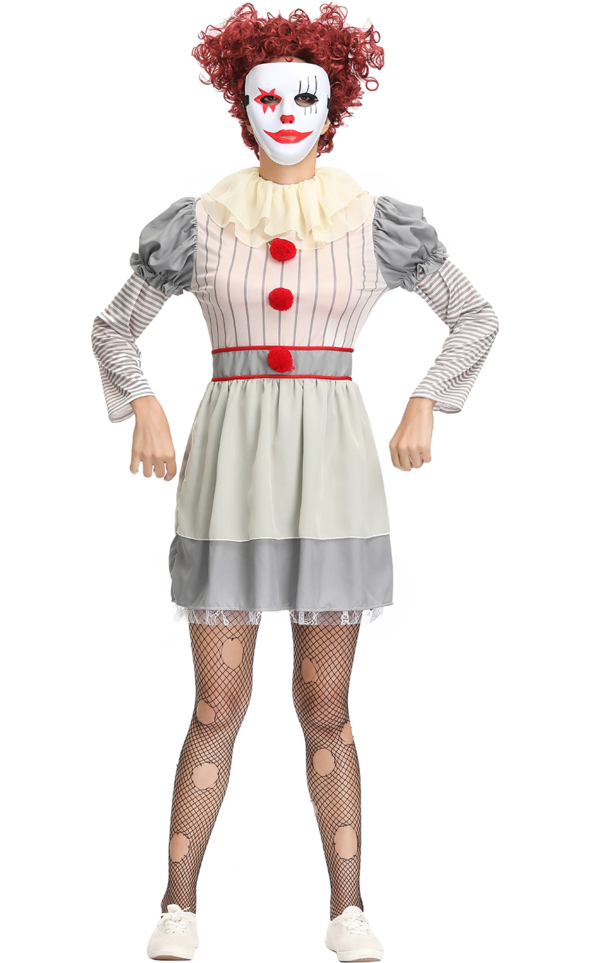 F1917 sexy clown costume for women